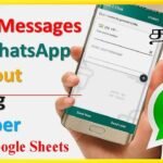 Whatsapp Using Google Sheet | Tamil