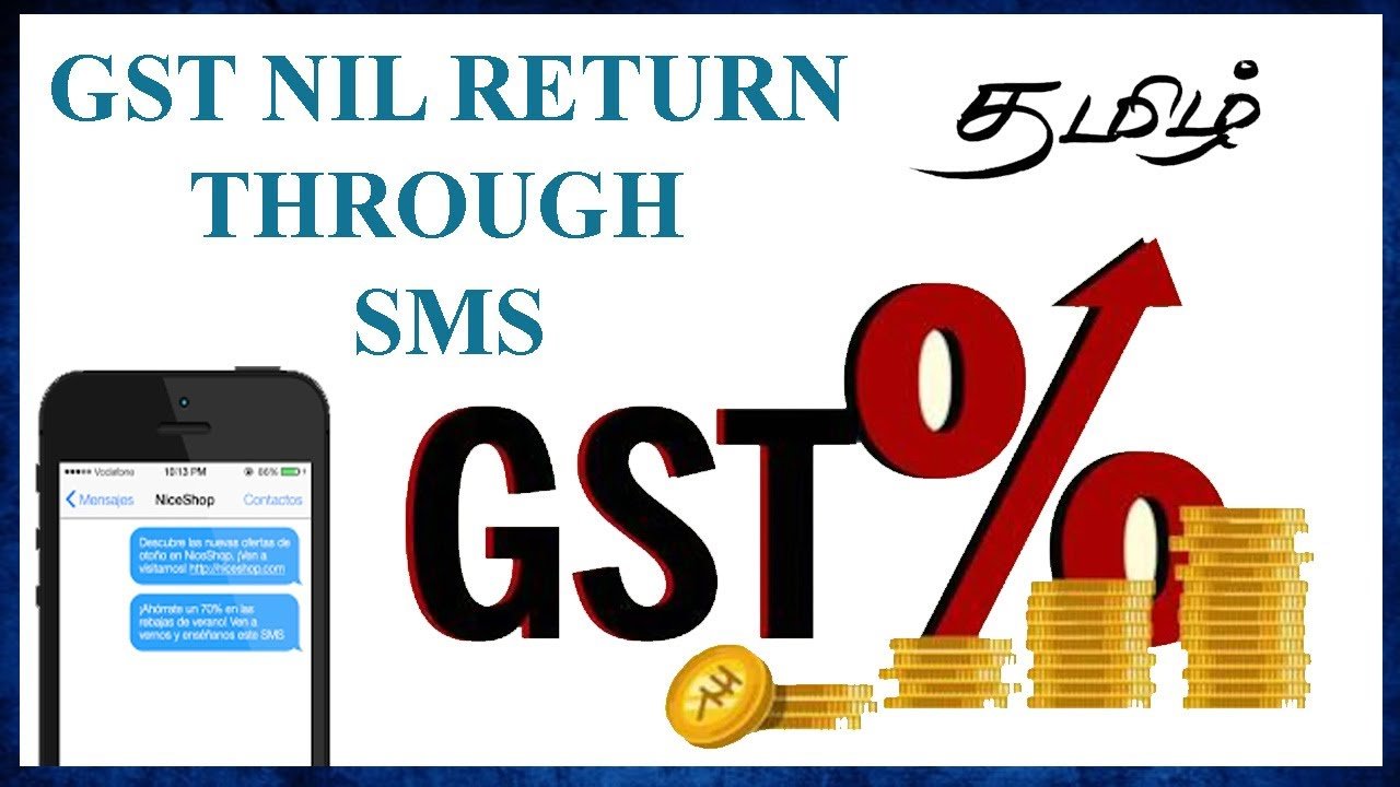 📱 GST NIL Return through Mobile SMS | 100% Easy | No Payment | Gaga India | Ganesh Gandhi