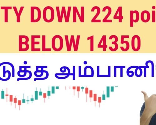 NIFTY DOWN | FII 3000 Cr. SOLD | ADANI GROUP STOCKS | Tamil Share | Stocks For Intraday Trading