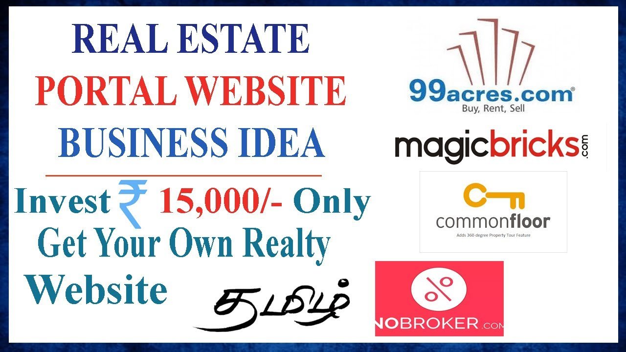 🏠 Real Estate Website | Online Business Idea | Invest ₹15K | Make Money in three ways | GAGA INT