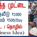 Boiled Egg 🥚 Healthy Business Idea | முதலீடு ₹1000 மட்டுமே | New Business Ideas in Tamil 2021