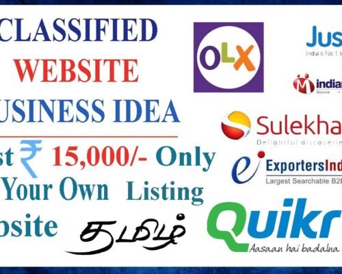 🔍General Classified Website | Business Idea | Invest ₹15K | Make Money in three ways | GAGA INT