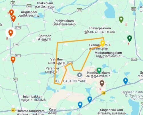 20-100Acre Land for Sale in Chennai – Parandur Airport