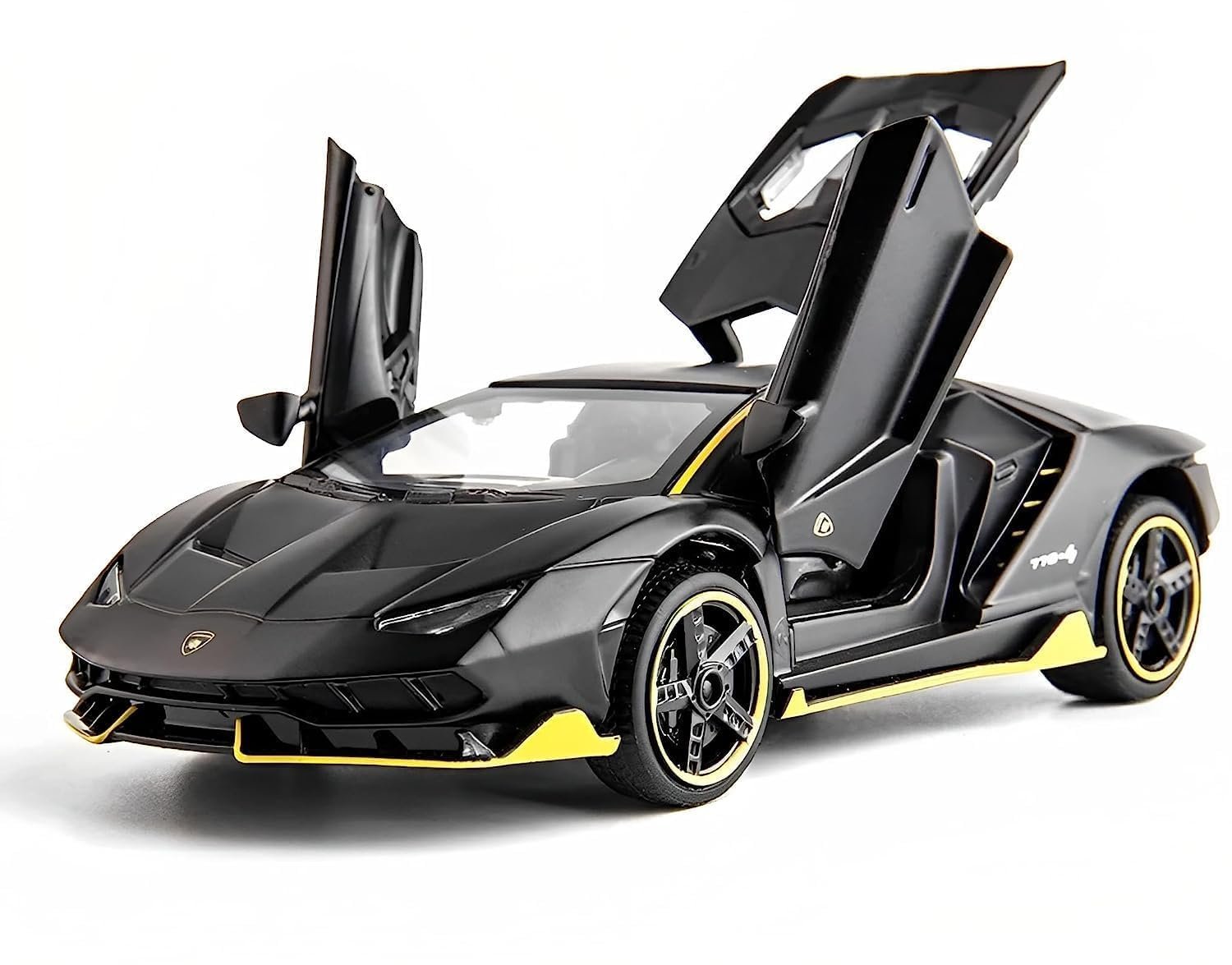PRIME DEALS Lamborghini Toy Die-cast Metal Model Car Pull Back car Super car with Openable Doors with Sound and Light for Birthdays Gift Party Decorations Great for Kids Boys Girls 1:32 Scale - Image 2