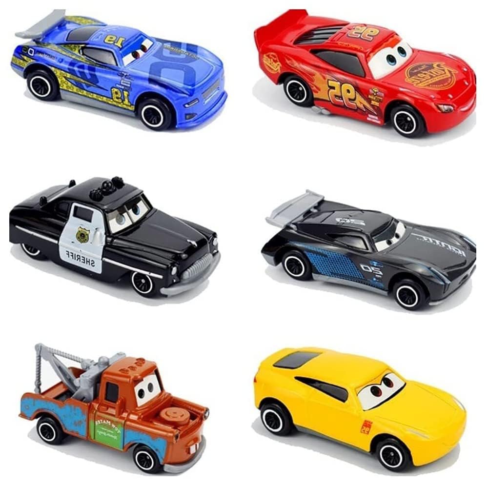 Galaxy Hi-Tech Mini Metal Die Cast Car Set Of-6 Toy Vehicle Play Set Free Wheel High Speed Unbreakable For Kids,Small Racing Car For Exciting Playtime Adventures,Movie Vehicle Car For Kids,Multicolor - Image 5