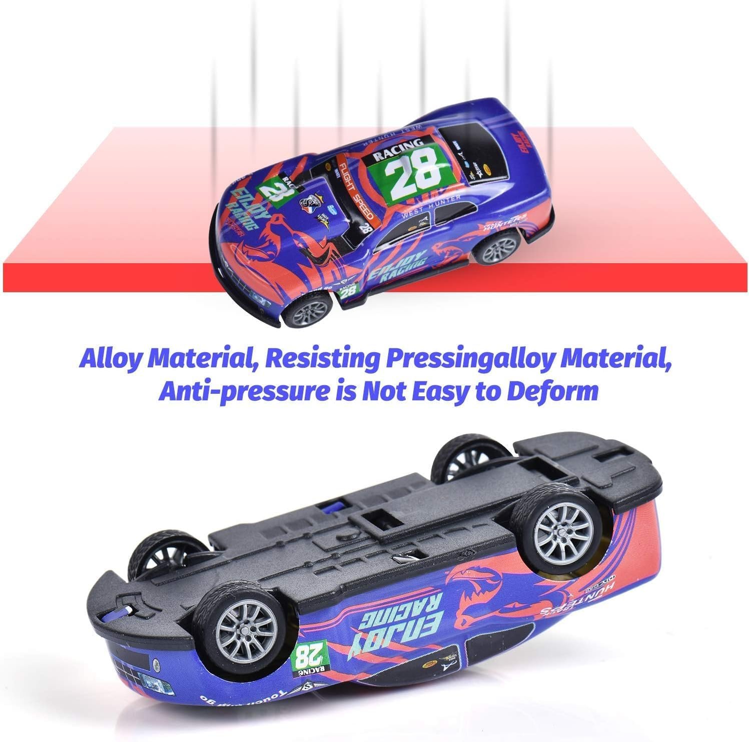 Amitasha 10 Unbreakable Racing Mini Diecast Car Models Set for Kids Pull Back Vehicles Metal Alloy Car Play Set for Kids, Unique Toys, Best Birthday Gift, Diwali Gift, Khilona for Boys(Racing Cars) - Image 5