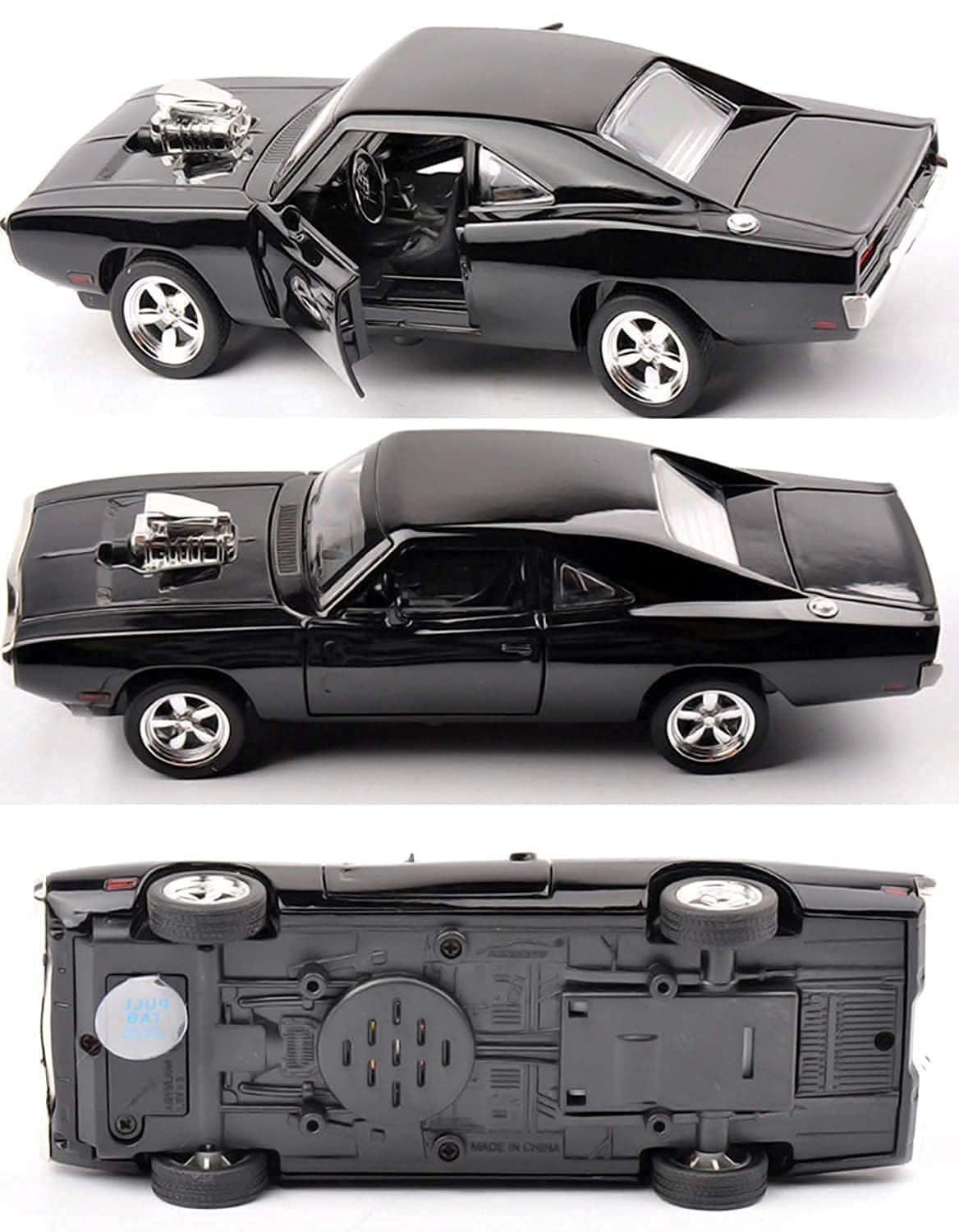 Sky Tech® Fast & Furious 7 Model Car Sports Car 1:32 Exclusive Alloy Metal Pull Back Die-cast Diecast Metal Pullback Toy with Openable Doors & Light Music Toys for Kids【Colors as Per Stock】 - Image 6