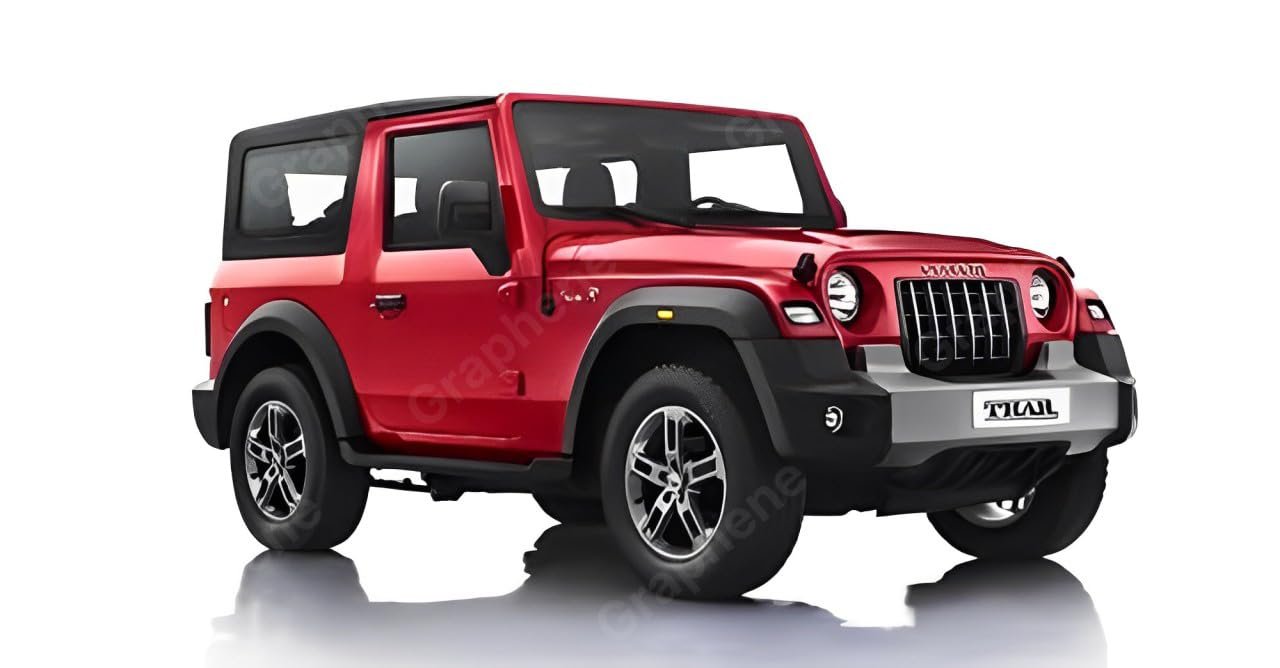 GRAPHENE 1:32 Scale DieCast Metal Pull-Back Action Openable Doors 4x4 Thar/Jeep Premium Car Toy with Lights and Music for Kids Realistic Miniature Model Gift 2+yrs Girls Boys Available - Image 2