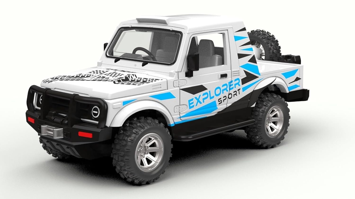 Amisha Gift Gallery Toy Car For Kids New Explorer Sport Die Cast Model Car For Kids, Blue - Image 5