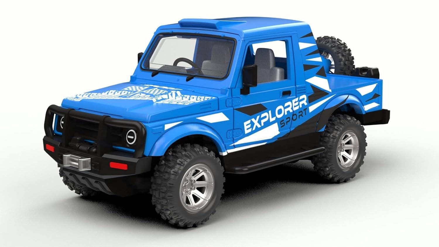 Amisha Gift Gallery Toy Car For Kids New Explorer Sport Die Cast Model Car For Kids, Blue - Image 2